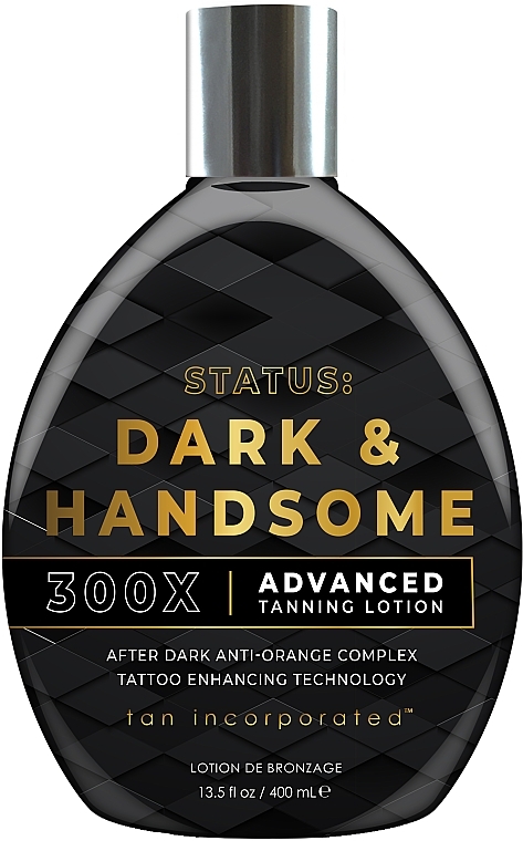 Balsam do opalania dla mężczyzn - Brown Sugar Status: Dark & Handsome 300X Advanced Tanning Lotion — Zdjęcie N1