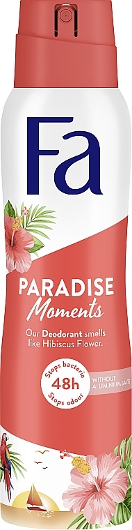 Dezodorant w sprayu - Fa Paradise Moments Deodorant 48H — Zdjęcie N1