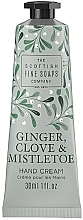 Krem do rąk - Scottish Fine Soaps Ginger, Clove & Mistletoe Hand Cream — Zdjęcie N1