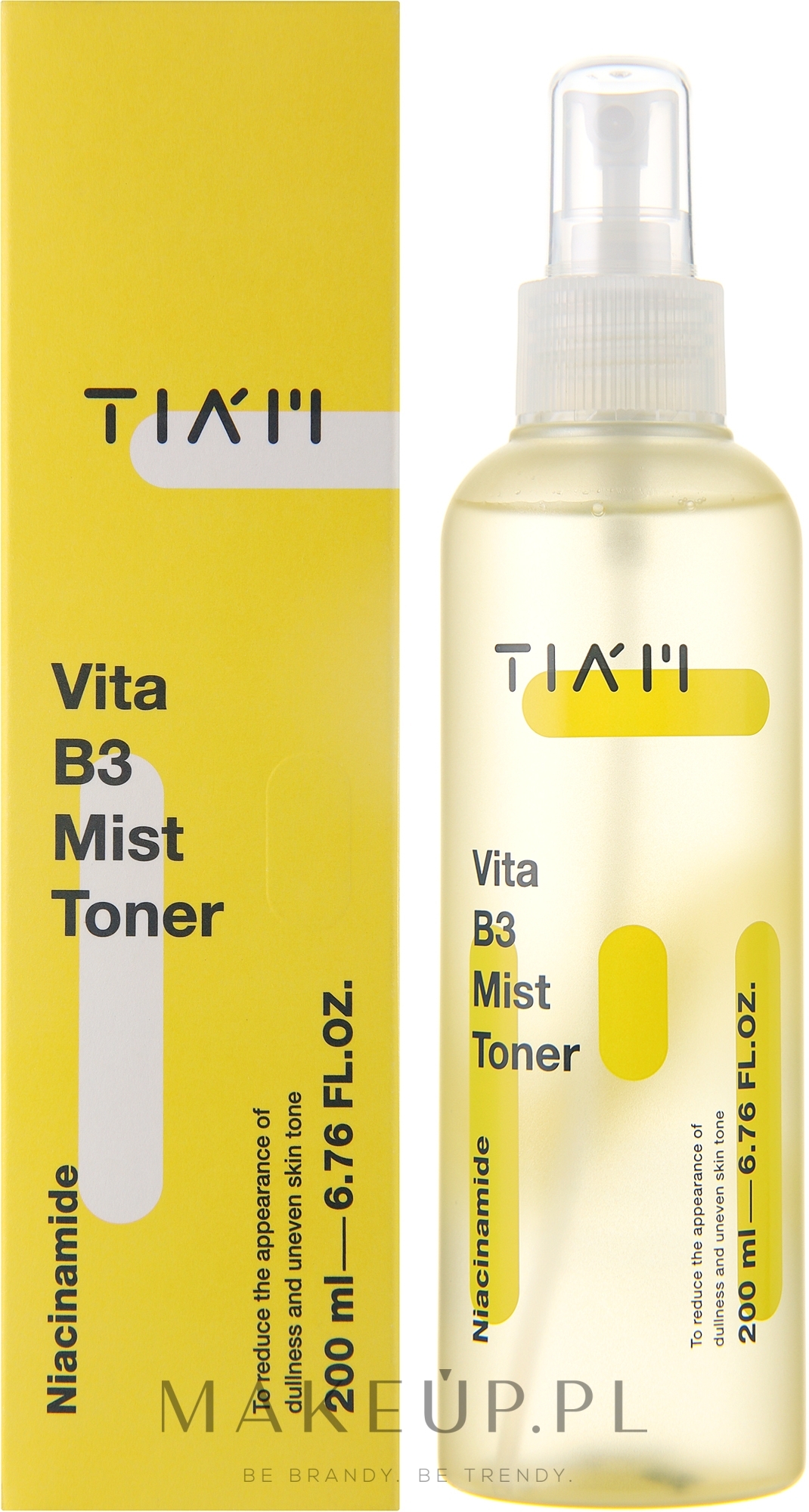 Tonik-mgiełka z witaminą B3 - Tiam Vita B3 Mist Toner — Zdjęcie 200 ml