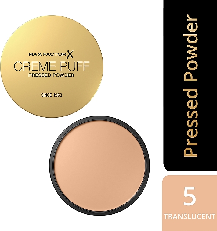 Matujący puder prasowany, 14 g - Max Factor Creme Puff Pressed Powder — Zdjęcie N5