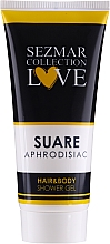 Kup Żel pod prysznic 2 w 1 do ciała i włosów - Sezmar Collection Aphrodisiac Suare Hair&Body Shower Gel 