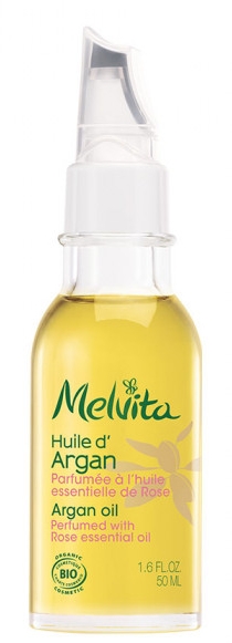 Organiczny olej arganowy - Melvita Organic Nourishing Argan Oil Perfumed With Rose Essential Oil — Zdjęcie N3