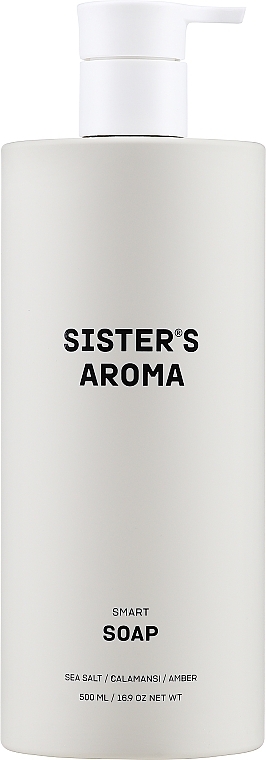 Mydło w płynie Sól morska - Sister’s Aroma Smart Soap Sea Salt — Zdjęcie N1