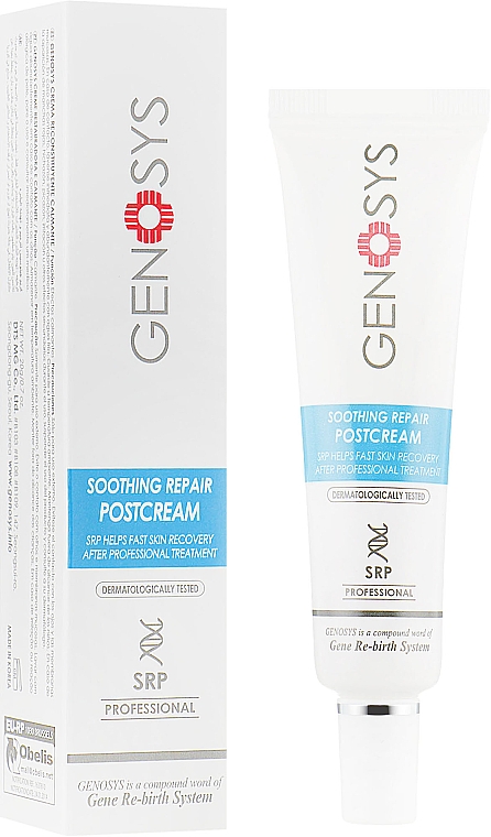 Zmiękczająco-kojący krem po mezoterapii - Genosys Soothing Repair Postcream — Zdjęcie N1