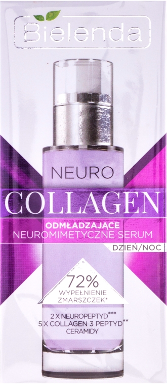 Neuromimetyczne serum odmładzające na dzień i na noc - Bielenda Neuro Collagen