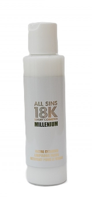 Oczyszczające mleczko do twarzy - All Sins 18k Millenium Facial Cleanser — Zdjęcie N1