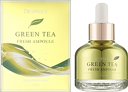 PRZECENA! Serum do twarzy z wyciągiem z zielonej herbaty - Deoproce Green Tea Fresh Ampoule * — Zdjęcie N2