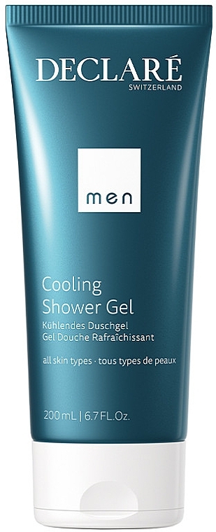 Chłodzący żel pod prysznic - Declare Men Cooling Shower Gel — Zdjęcie N1