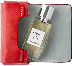 Skórzane etui na perfumy, czerwone - Eight & Bob Pomodoro Red Leather — Zdjęcie N2