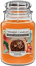 Świeca zapachowa w słoiku - Yankee Candle Home Inspiration Chocolate Orange — Zdjęcie N1