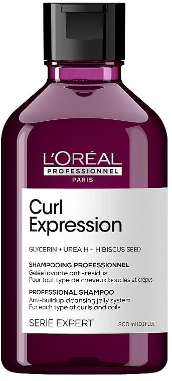 Żelowy szampon oczyszczający do włosów kręconych - L'Oreal Professionnel Serie Expert Curl Expression Anti-Buildup Cleansing Jelly Shampoo
