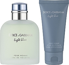 Kup Dolce & Gabbana Light Blue Pour Homme - Zestaw (edt 75 ml + ash/balm 50 ml)