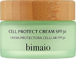 PRZECENA! Krem na dzień do twarzy SPF30 - Bimaio Cell Protect Cream SPF30 * — Zdjęcie N1