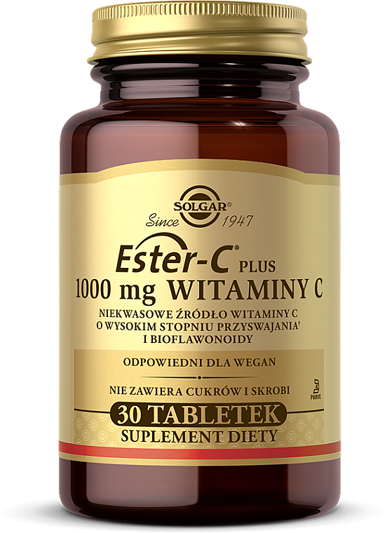 Witamina C - Solgar Ester-C Plus 1000 mg — Zdjęcie N1