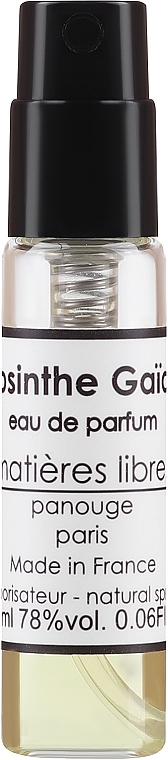 PREZENT! Panouge Absinthe Gaiac - Woda perfumowana (próbka) — Zdjęcie N1
