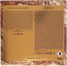 Bi-es Gold For Man - Zestaw (shm 250 ml + deo 150 ml) — Zdjęcie N2