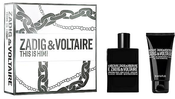 Zadig & Voltaire This Is Him! - Zestaw (edt/50ml + sh/gel/50ml)  — Zdjęcie N1