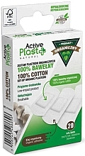 Zestaw plastrów organicznych 100% bawełny - Ntrade Active Plast Natural 100% Cotton Organic Plasters — Zdjęcie N1