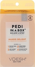 Kup Zestaw do pedicure Mango - Voesh Pedi In A Box Deluxe 4 Step Pedicure Mango Delight