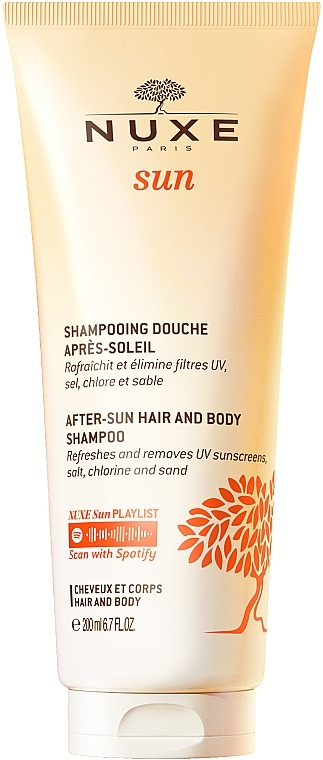 Zestaw - Nuxe Sun After-Sun Hair & Body Shampoo DuoPack (shm/gel/2x200ml) — Zdjęcie N2