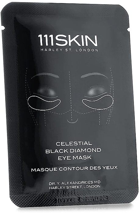 Supernawilżająca maska pod oczy - 111SKIN Celestial Black Diamond Eye Mask — Zdjęcie N1