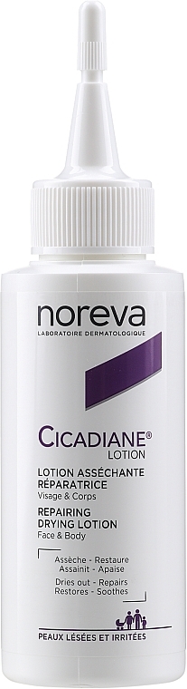 PRZECENA! Regenerujący balsam wysuszający do twarzy i ciała - Noreva Laboratoires Cicadiane Repairing Drying Lotion * — Zdjęcie N1