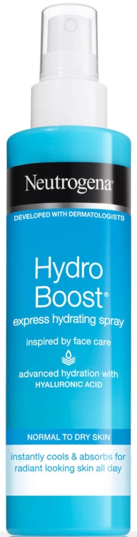 Nawilżający spray do twarzy - Neutrogena Hydro Boost Express Hydrating Spray — Zdjęcie N1