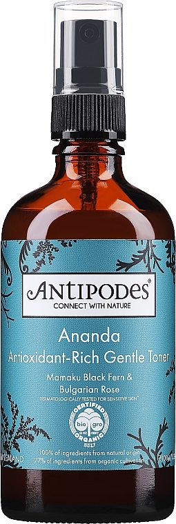 Tonik do twarzy - Antipodes Ananda Antioxidant-Rich Gentle Toner — Zdjęcie N1