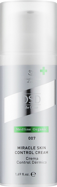Oczyszczający krem do skóry głowy Nr 007 - Simone DSD de Luxe Medline Organic Miracle Skin Control Cream — Zdjęcie N1
