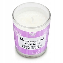 Świeca do masażu Czarna porzeczka i kiwi - Magnetifico Enjoy it! Massage Candle Blackcurrant & Kiwi — Zdjęcie N3