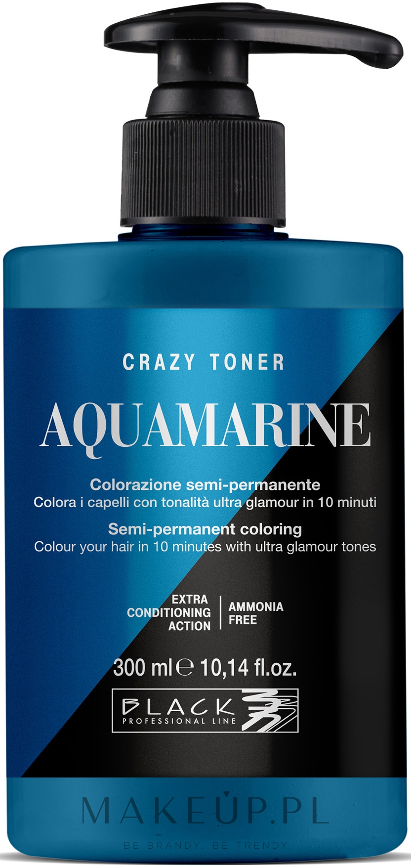 Toner koloryzujący do włosów - Black Professional Line Crazy Toner — Zdjęcie Aquamarine
