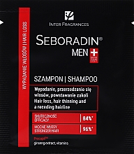 Szampon przeciw wypadaniu włosów dla mężczyzn - Seboradin Men Hair Loss Shampoo (próbka) — Zdjęcie N1