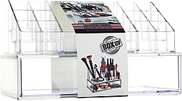 Kup PRZECENA! Organizer na kosmetyki z szufladą 22,5 x 12,5 x 13,8 cm, przezroczysty - BoxUp *