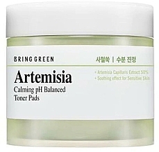 Kojące płatki kosmetyczne z ekstraktem z piołunu - Bring Green Artemisia Calming pH Balanced Toner Pads — Zdjęcie N1