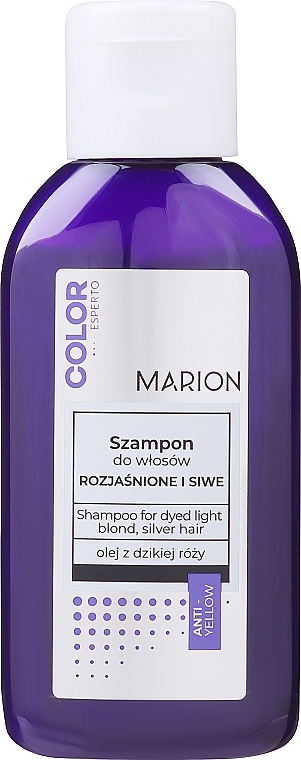 Szampon do włosów rozjaśnianych i siwych - Marion Color Esperto — Zdjęcie N2