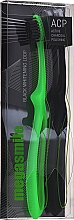 Kup Szczoteczka do zębów Black Whitening Loop, zielono-czarna - Megasmile Black Whiteninng Loop