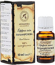 100% naturalny olejek eteryczny Palmarosa - Aromatika — Zdjęcie N1