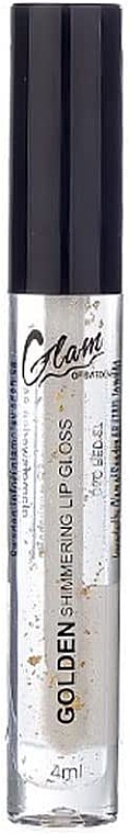 	Brokatowy błyszczyk do ust - Glam Of Sweden Golden Shimmering Lip Gloss — Zdjęcie N1