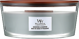 Świeca zapachowa - WoodWick Sagewood & Seagrass Candle — Zdjęcie N2