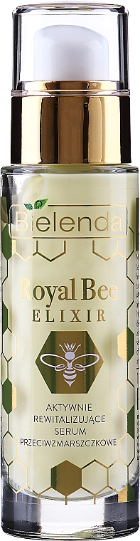 Aktywne rewitalizujące serum przeciwzmarszczkowe - Bielenda Royal Bee Elixir — Zdjęcie N2