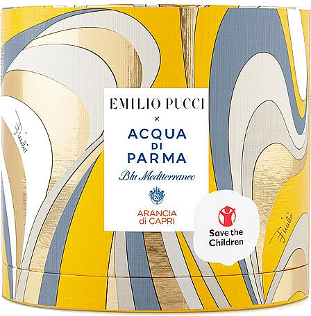 Acqua di Parma Blu Mediterraneo Arancia di Capri - Zestaw (edt 75 ml + sh/gel 40 ml + b/lot 50 ml) — Zdjęcie N2