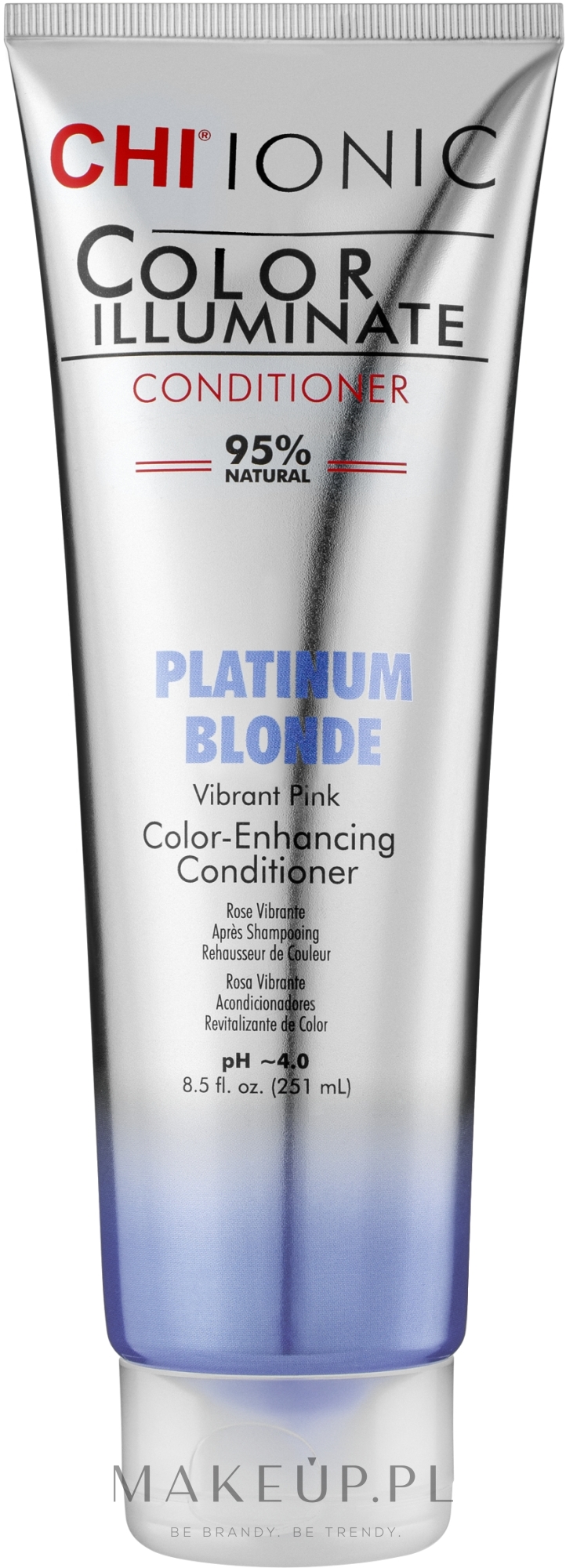 Odżywka koloryzująca - CHI Ionic Color Illuminate Conditioner — Zdjęcie Platinum Blonde