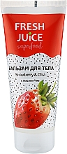 Kup Balsam do ciała Truskawka i Chia - Fresh Juice Superfood Strawberry & Chia