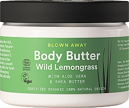 Masło do ciała Dzika trawa cytrynowa - Urtekram Wild Lemongrass Body Butter — Zdjęcie N1