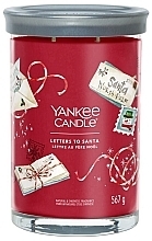 Kup Świeca zapachowa - Yankee Candle Letters To Santa Signature Tumbler Scented Candle