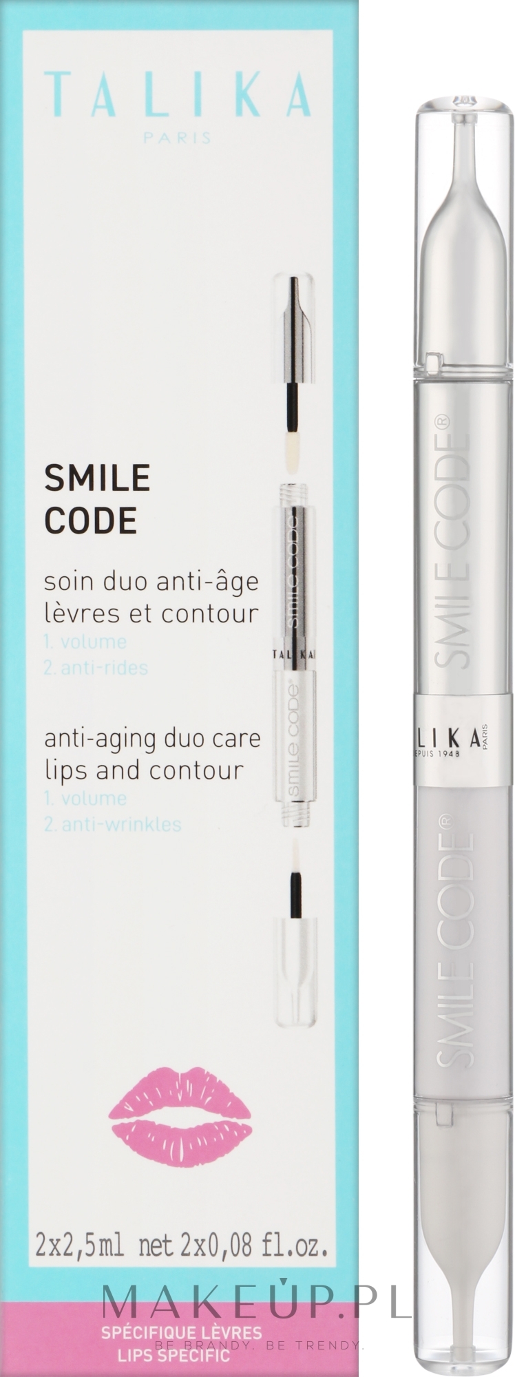 Produkt do pielęgnacji ust - Talika Smile Code — Zdjęcie 2 x 2.5 ml