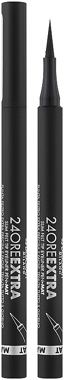 Matowy eyeliner - Eyeliner 24ore Extra Eyeliner Mat Pen — Zdjęcie N1