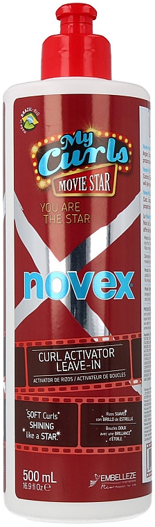 Aktywator loków bez spłukiwania - Novex My Curls Movie Star Curl Activator Leave-In — Zdjęcie N1
