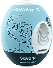 Kup Masturbator jajko, niebieski - Satisfyer Masturbator Egg Single Savage